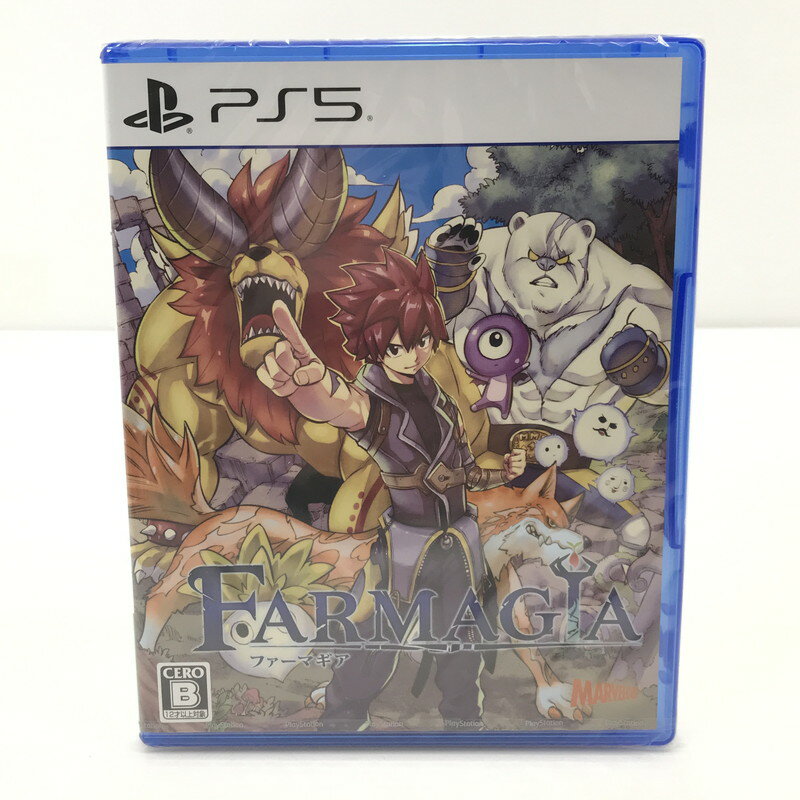【中古美品】 【未開封】PlayStation5 PS5 プレイステーション5 プレステ5 ソフト FARMAGIA ファーマギア [CERO区分_B / 12...