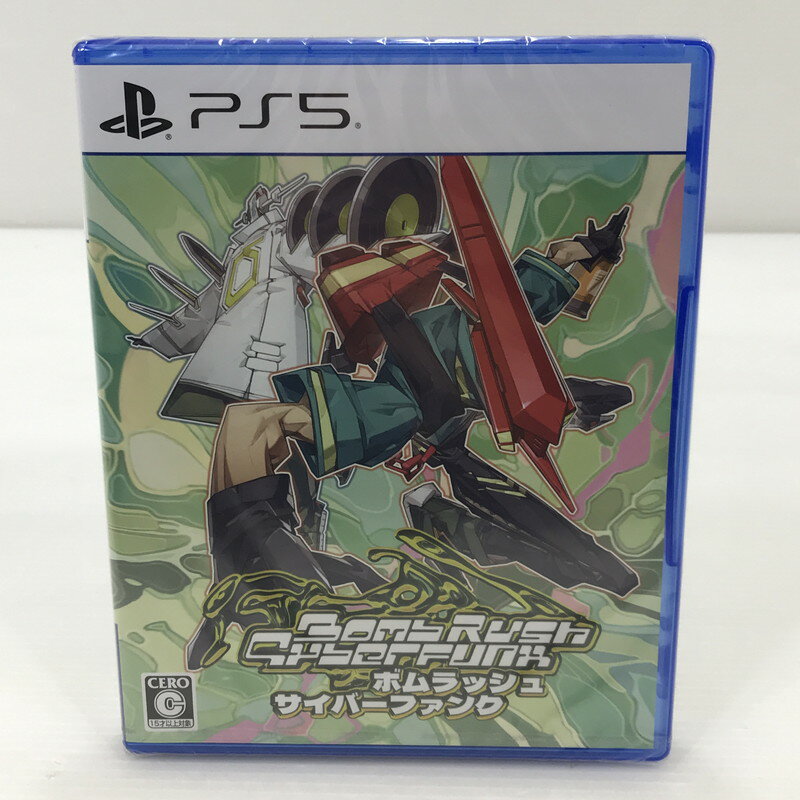 【中古美品】 【未開封】PlayStation5 PS5 プレイステーション5 プレステ5 ソフト Bomb Rush Cyberfunk [CERO区分_C/ 15歳以上対象] 026-251010-hi-11-tag 万代Net店