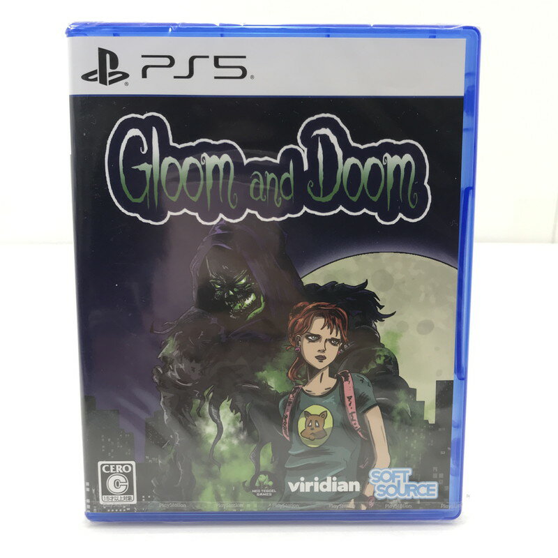 【中古美品】 【未開封】PlayStation5 PS5 プレイステーション5 プレステ5 ソフト Gloom and Doom [CERO区分_C/ 15歳以...