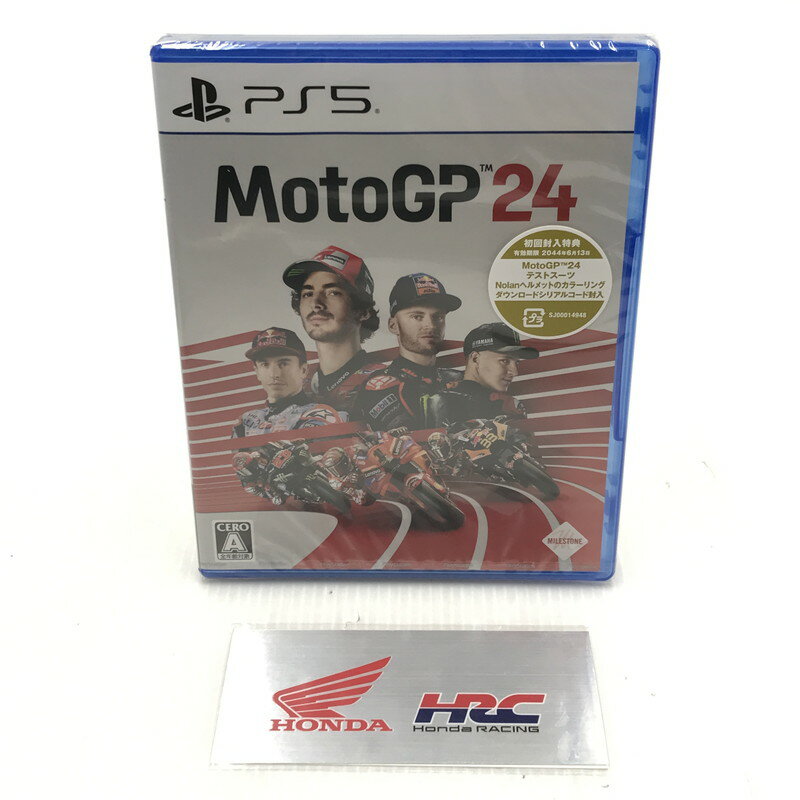 【中古美品】 【未開封】PlayStation5 PS5 プレイステーション5 プレステ5 ソフト MotoGP 24 モトグランプリ 24 [CERO区分_A...