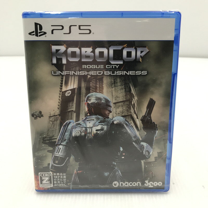 【中古美品】 【未開封】PlayStation5 PS5 プレイステーション5 ソフト RoboCop: Rogue City - UNFINISHED BUS...