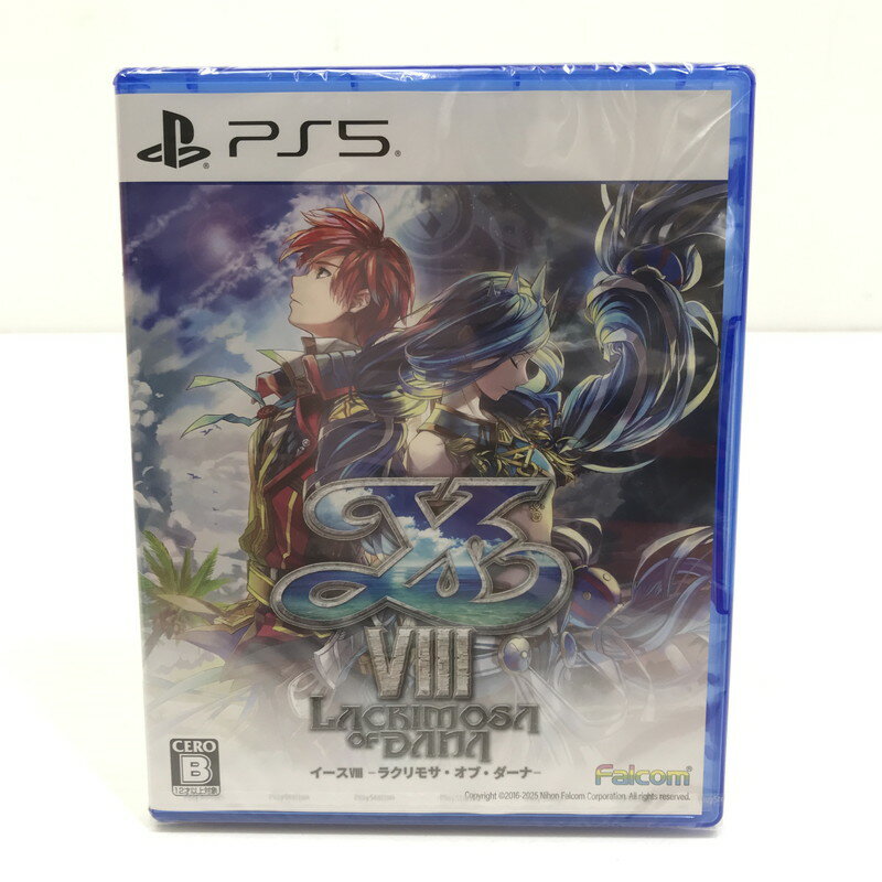 【中古美品】 【未開封】PlayStation5 PS5 プレイステーション5 プレステ5 ソフト イースVIII -Lacrimosa of DANA- [C...