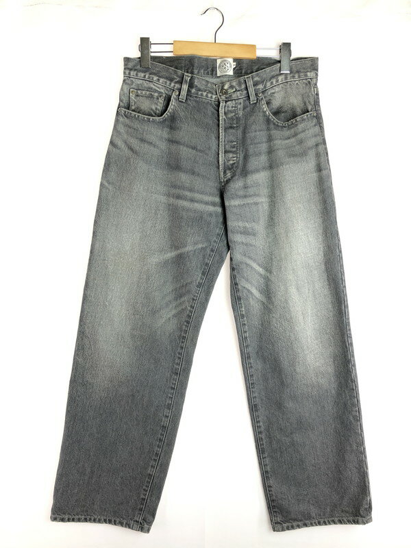 【中古品】【メンズ】 SIMPLY COMPLICATED シンプリーコンプリケイテッド BLACK DENIM PANTS SC-01-G ブラック デニム パンツ ボトムス 151-251025-rt-12-tag サイズ：3 カラー：グレー 万代Net店