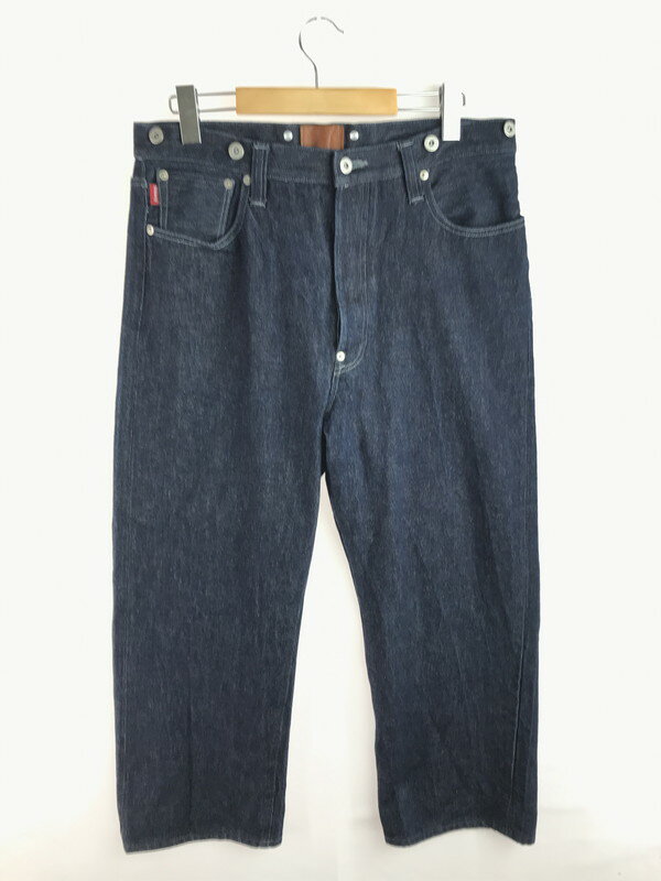 【中古品】【メンズ】 STUSSY ステューシー REDLINE レッドライン CINCH BACK DENIM PANTS シンチバックデニムパンツジーンズ ボトムス 153-251102-rt-08-tag サイズ：34 カラー：インディゴ 万代Net店