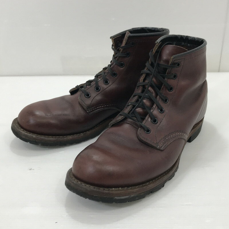 【現状渡し品】【メンズ】 RED WING レッドウィング BECKMAN 9011 ベックマン ブーツ 靴 164-251122-na-08-tag サイズ：US 8 1/2 D カラー：ブラックチェリー 万代Net店