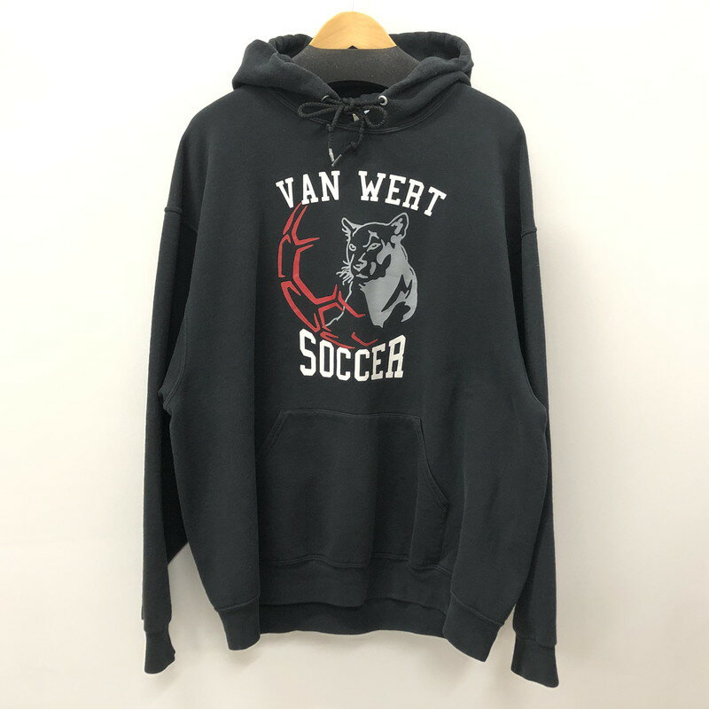 【中古】【メンズ】 JERZEES ジャージーズ 90'S PULLOVER HOODIE 90年代 プルオーバー フーディ パーカー 145-231222-tk-8-tei サイズ:XL カラー:BLACK 万代Net店