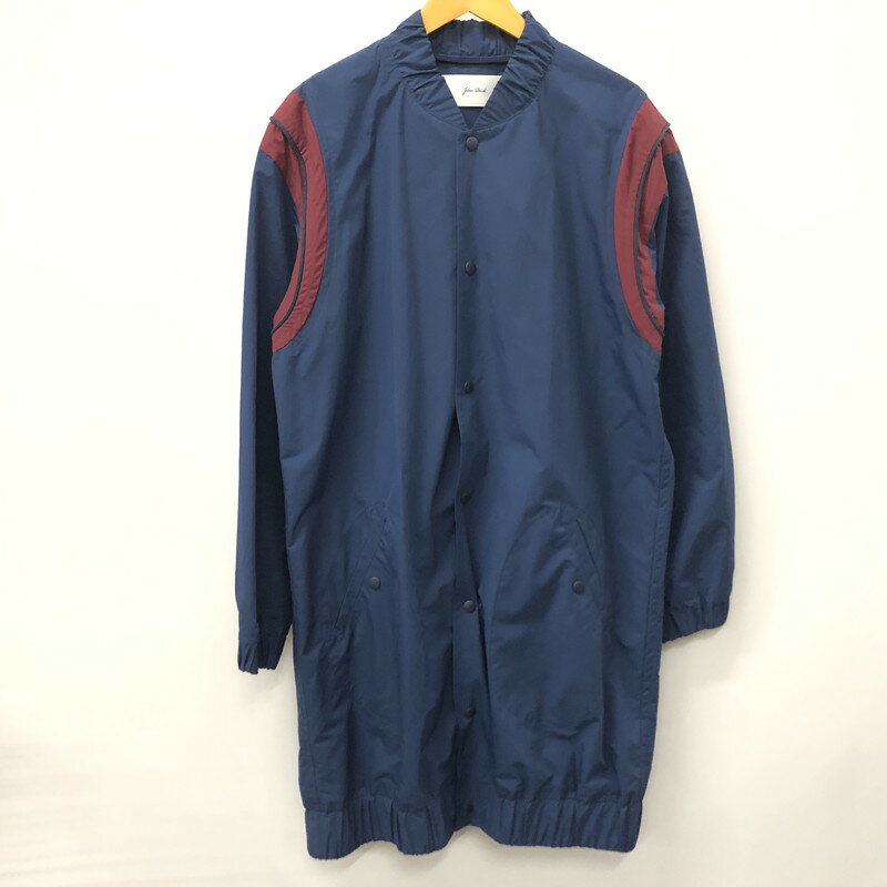 yÁzyYz JULIEN DAVID WA fCBbh 14SS STADIUM LONG JUMPER WOVEN JACKET X^WA O Wp[ WPbg 140-231229-tk-7-tei TCYFL J[FNAVY lCr[ NetX