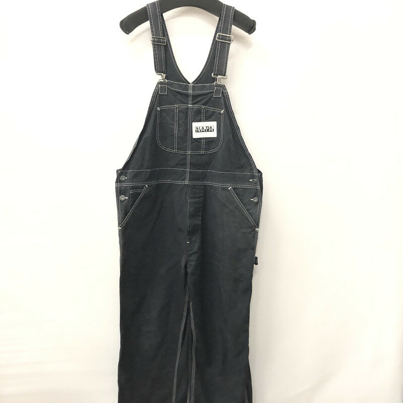 【中古】【メンズ】 NAPA BY MARTINE ROSE ナパ バイ マーティンローズ OVERALLS オーバーオール サロペット 152-240114-tk-1-tei サイズ：S カラー：ブラック 万代Net店