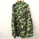 【中古】A BATHING APE アベイシングエイプ RAINCOAT レインジャケット ポンチョ 142-240119-tk-9-tei サイズ：FREE カラー：カモ 万代Net店