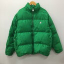 【中古】【メンズ】 A BATHING APE アベイシングエイプ パッファー ダウン ジャケット TONAL SOLID CAMO PUFFER DOWN JACKET 142-240206-tk-6-tei サイズ：XL カラー：グリーン 万代Net店