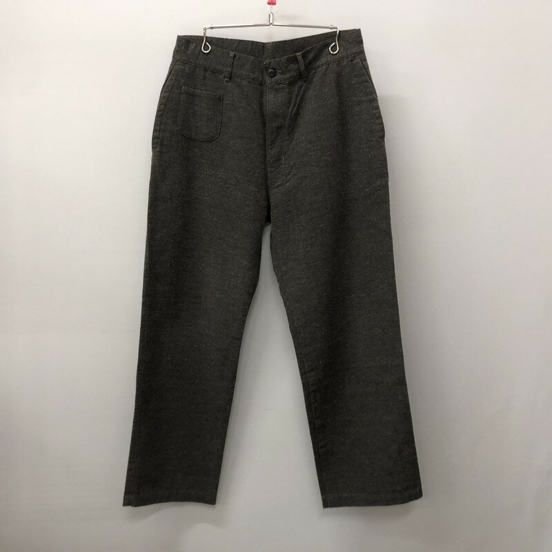 【中古】【メンズ】 POST OVERALLS ポストオーバーオールズ WOOL PANTS ウールパンツ ボトムス 156-240216-yo-2-tei サイズ:M カラー:ブラウン 万代Net店