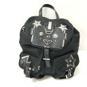 【中古】【レディース】 PRADA プラダ バッグ リュックサック バックパック 1BZ811 VELA BACKPACK 180-240325-tk-2-tei カラー：ブラック 万代Net店