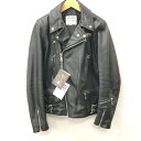 【中古】【メンズ】 Lewis Leathers ルイスレザー 391T ライトニング カウハイド ジャケット レザー 145-240331-tk-11-tei サイズ：36 カラー：ブラック 万代Net店