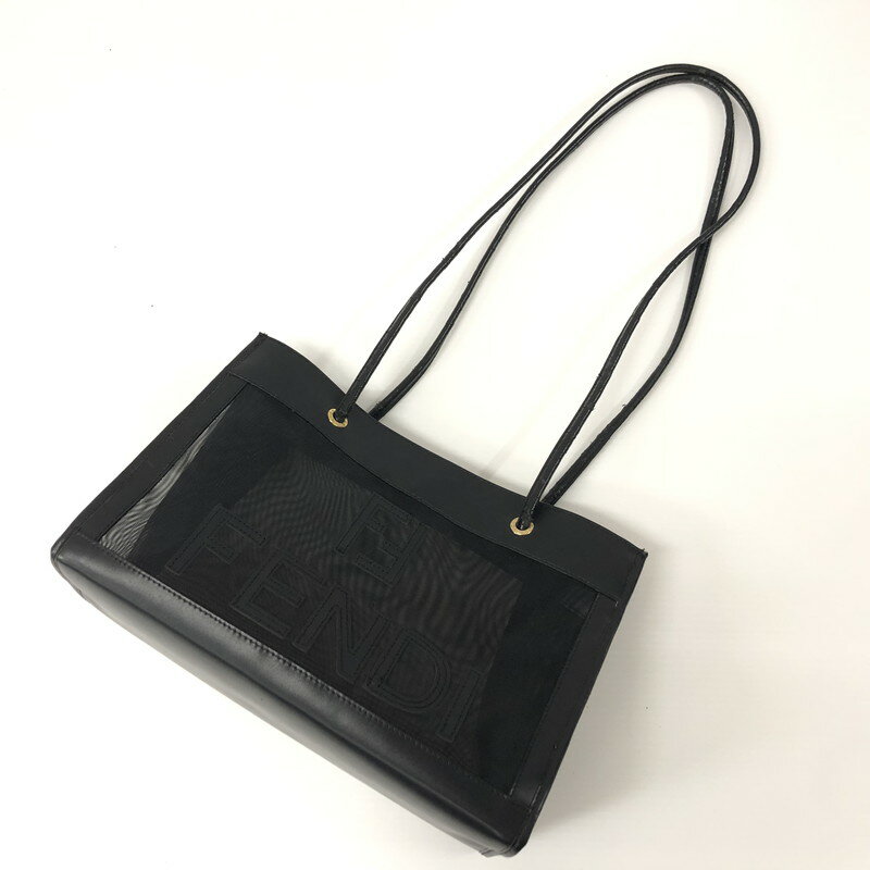    fB[X  FENDI tFfB OLD MESH BAG bV obO  180-240409-at-1-tei J[FubN NetX