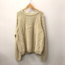 【中古】【メンズ】 NIKE ナイキ DQ5177-206 AS M NL CABLE KNIT SWEATER LS XL ケーブルニットセーター トップス 148-240418-ma-6-tei サイズ：XL カラー：ホワイト系 ベージュ 万代Net店