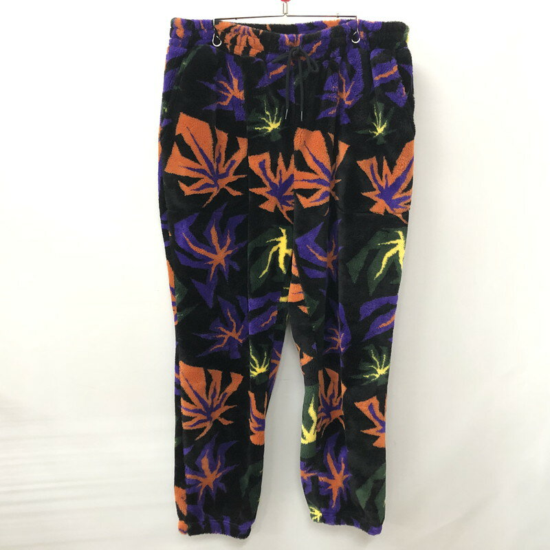 【中古】【メンズ】 HUF ハフ PT0025 LOWELL JACQVARD SHERPA PANT シェルパ フリース パンツ 153-240419-tk-3-tei サイズ：XXL カラー：マルチ 万代Net店