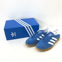 【中古】【レディース】 adidas アディダス H06260 GAZZELLE INDOOR ガゼル インドア スニーカー 靴 161-240502-ma-10-tei サイズ:24cm カラー:ブルー 万代Net店(4)