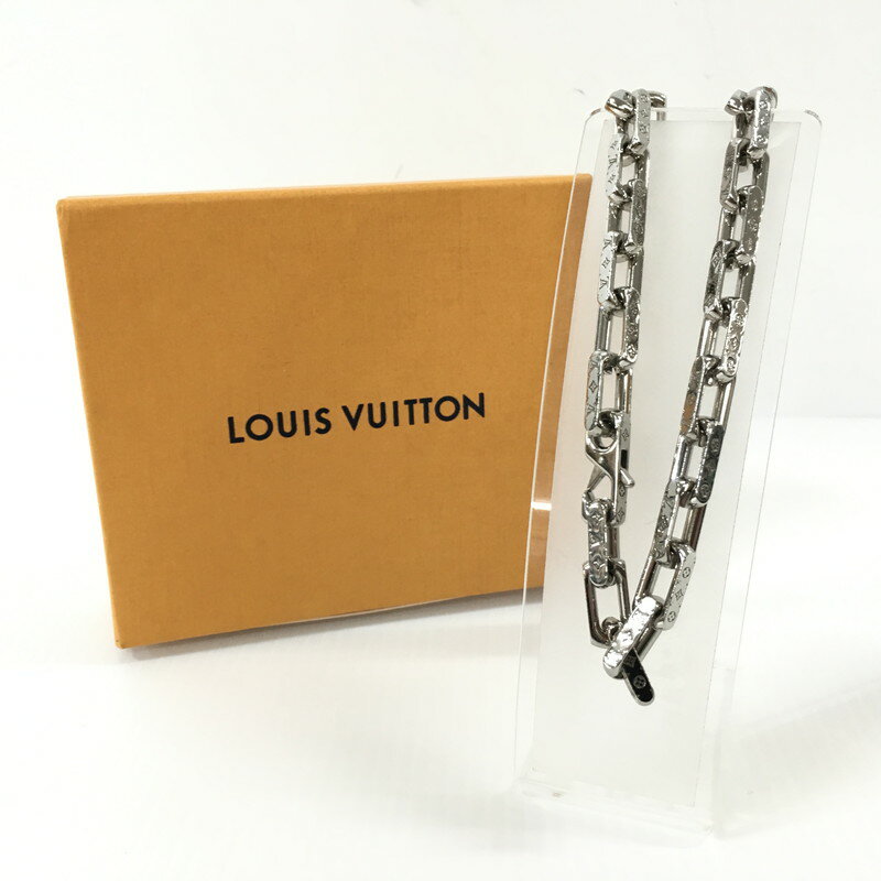 【中古】LOUIS VUITTON ルイ・ヴィトン LOUIS VUITTON M64196 コリエ・チェーン モノグラム 179-240512-mk-1-tei 万代Net店