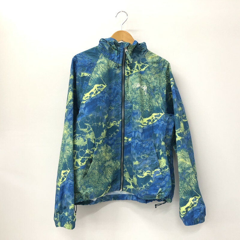 【中古】【メンズ】 STUSSY ステューシー STUSSY/24SS 115770 BEACH SHELL REALTREE WAV3 ナイロン ジャケット トップス 142-240811-rk-5-tei サイズ:S カラー:総柄 万代Net店