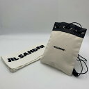 【中古品】【メンズ/レディース】 JIL SANDER ジルサンダー DRAWSTRING SHOULDER BAG ドローストリング ショルダーバッグ カバン...
