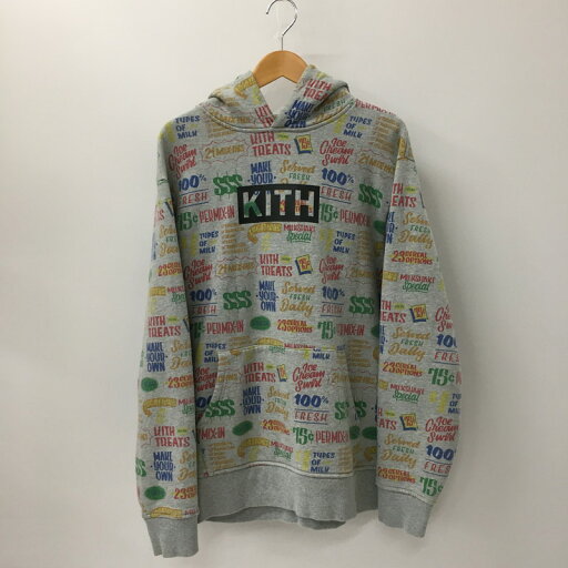 【中古品】【メンズ】 KITH TREATS キストリーツ CIRCULAR HOODIE KH2243-103 サーキュラーフーディー トップス プルオーバーパーカー 142-241115-kk-13-tei サイズ:M カラー:グレー 万代Net店 【中古品】【メンズ】 KITH TREATS キストリーツ CIRCULAR HOODIE KH2243-103 サーキュラーフーディー トップス プルオーバーパーカー 142-241115-kk-13-tei サイズ:M カラー:グレー 万代Net店