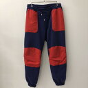 【中古品】【メンズ】 GUCCI グッチ × THE NORTH FACE ザ ノースフェイス 別注 コラボ 21AW NYLON SWITCHING JOGGING PANTS 671463 XJDRN ナイロン切替 ジョギングパンツ ボトムス 153-241214-kk-10-tei サイズ:S カラー:レッド/ブルー 万代Net店