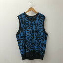 【中古品】【メンズ】 STUSSY ステューシー STACKED SWEATER VEST 117192 スタックド セーター ベスト トップス ニット 142...