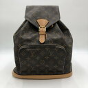 【中古品】【レディース】 LOUIS VUITTON ルイ・ヴィトン モノグラム モンスリGM M51135 カバン リュック バックパック 179-25032...