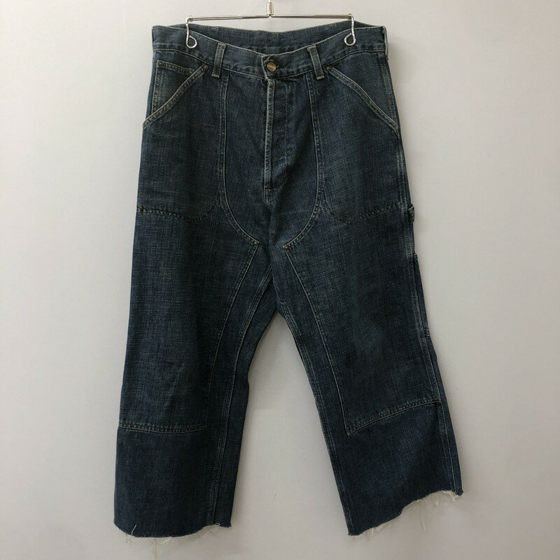 【現状渡し品】【メンズ】 Carhartt カーハート KNEEPAD PANT ニーパッドパンツ ボトムス デニムペインターパンツ 156-250401-kk-04-tei サイズ:34 カラー:インディゴ 万代Net店