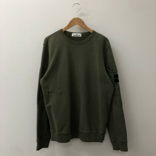 【中古品】【メンズ】 STONE ISLAND ストーンアイランド LOGO PATCH CREWNECK SWEAT SHIRT 811563920 ロゴパッチ クルーネックスウェットシャツ トップス トレーナー 141-250412-kk-03-tei サイズ:M カラー:カーキ 万代Net店 【中古品】【メンズ】 STONE ISLAND ストーンアイランド LOGO PATCH CREWNECK SWEAT SHIRT 811563920 ロゴパッチ クルーネックスウェットシャツ トップス トレーナー 141-250412-kk-03-tei サイズ:M カラー:カーキ 万代Net店