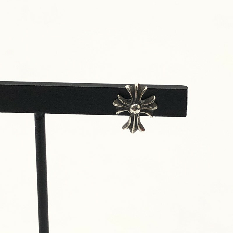 【中古品】【メンズ】 CHROME HEARTS クロムハーツ No.2 CH CRS CHクロススタッドピアス アクセサリー 190-250416-kk-08...