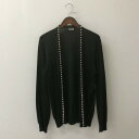 楽天スーパーSALE 10%OFF〜【中古品】【メンズ】 HYSTERIC GLAMOUR ヒステリックグラマー STUDS CARDIGAN 4ND-0703 スタッズカーディガン トップス 141-250424-kk-03-tei サイズ:L カラー:ブラック 万代Net店(4)
