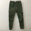 【中古品】【メンズ】 STONE ISLAND ストーンアイランド 24AW REGULAR TAPERED CARGO PANTS 811531314 レギュ...