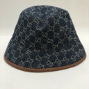 【中古品】【メンズ】 GUCCI グッチ GG CANVAS BUCKET HAT 576371-4HAC3 GGキャンバス バケットハット 帽子 185-25...