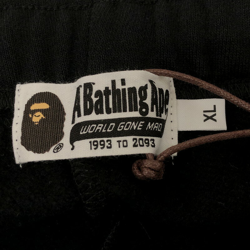 【中古品】【メンズ】 A BATHING APE アベイシングエイプ SHARK SWEAT PANT 001PTK801010M シャーク スウェットパンツ ボトムス 153-250531-kk-04-tei サイズ：XL カラー：ブラック 万代Net店