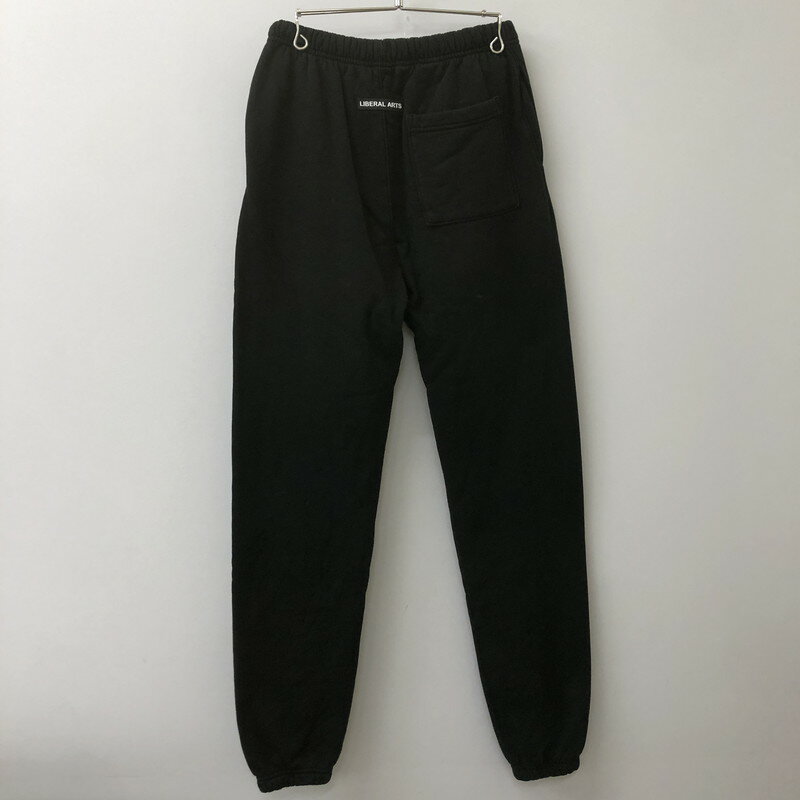 【中古品】【メンズ】 LIBERAL ARTS リベラルアーツ LOGO SWEAT PANTS ロゴ スウェットパンツ ボトムス 153-250602-KS-26-tei サイズ：XS カラー：ブラック 万代Net店