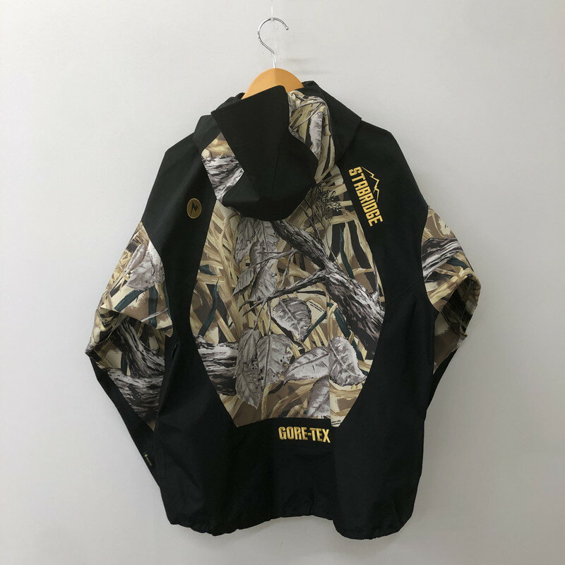 【中古品】【メンズ】 MARMOT マーモット × STABRIDGE スタブリッジ 別注 コラボ GORE-TEX 3L ALPINIST JACKET TSAMR326AP ゴアテックス スリーレイヤー アルピニストジャケット ライトアウター 144-250604-kk-17-tei サイズ：M カラー：リアルツリーカモ 万代Net店