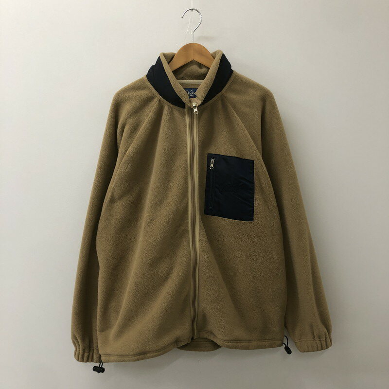 【中古品】【メンズ】 KEBOZ ケボズ POLARTEC FLEECE WIDE JACKET ポーラーテック フリース ワイドジャケット ライトアウター 142-250606-kk-21-tei サイズ:L カラー:ブラウン 万代Net店