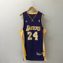 【中古品】【メンズ】 adidas アディダス NBA Los Angeles LAKERS KOBE BRYANT HARDWOOD CLASSICS JER...