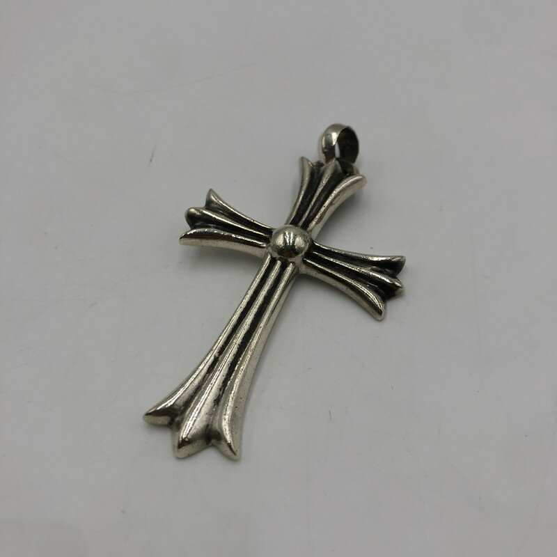 【中古品】【メンズ】 CHROME HEARTS クロムハーツ CH CROSS LRG W/BALE シーエイチ ラージ クロス ウィズ ベイル ペンダントト...