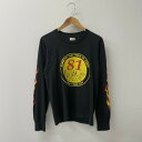 【中古品】【メンズ】 FRUITS OF THE LOOM フルーツ オブ ザルーム HELLS ANGELES L/S TEE ヘルズ エンジェルス ロングスリーブ Tシャツ 長袖 トップス 145-250717-yo-11-tei サイズ:S カラー:ブラック 万代Net店
