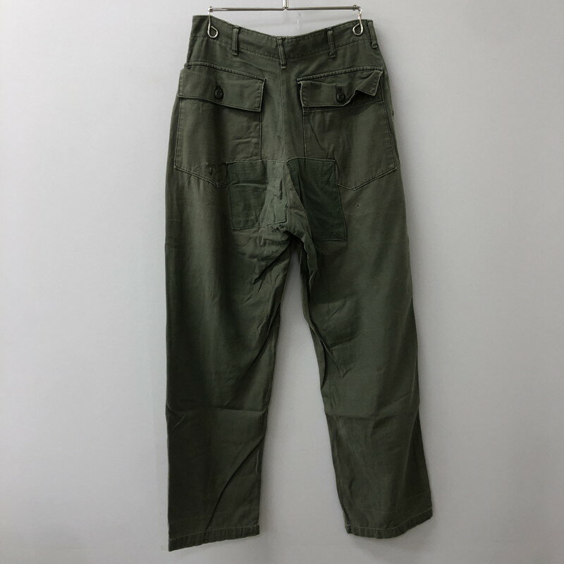 【現状渡し品】【メンズ】 US.ARMY アメリカ軍 70’s BAKER PANTS VINTAGE 70年代 ベイカーパンツ ボトムス ミリタリー ヴィンテージ 156-250726-yo-19-tei サイズ：表記無し カラー：カーキ 万代Net店