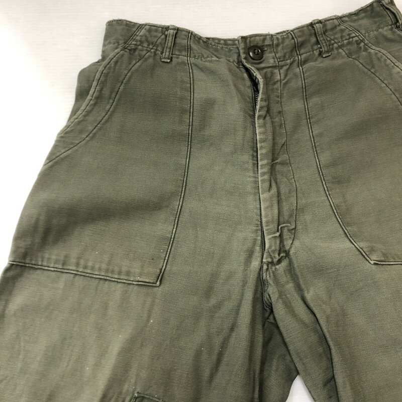 【現状渡し品】【メンズ】 US.ARMY アメリカ軍 70’s BAKER PANTS VINTAGE 70年代 ベイカーパンツ ボトムス ミリタリー ヴィンテージ 156-250726-yo-19-tei サイズ：表記無し カラー：カーキ 万代Net店