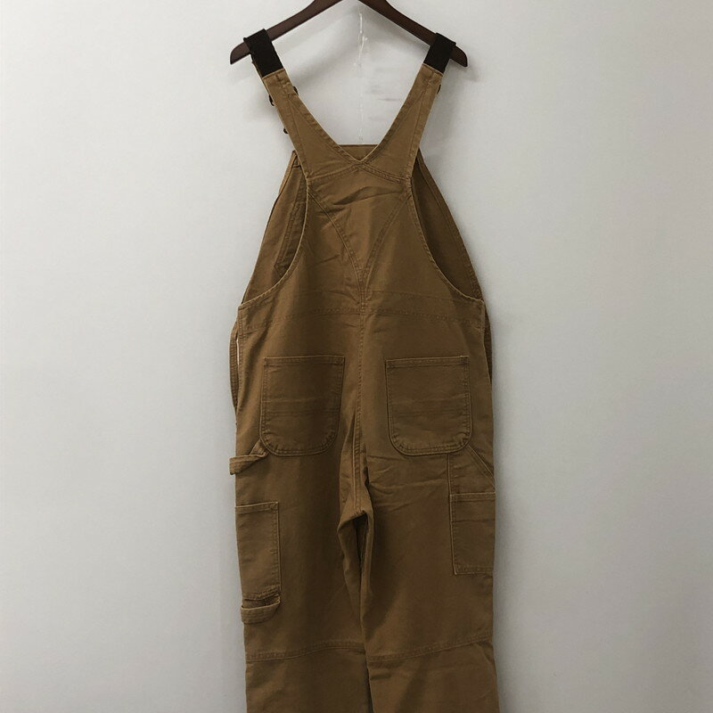 【中古品】【メンズ】 Carhartt カーハート DOUBLE KNEE DUCK OVERALLS 102966-211 ダブルニー ダック オーバーオール ボトムス パンツ 145-250810-ts-25-tei サイズ：L カラー：ブラウン 万代Net店