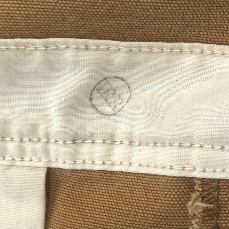【中古品】【メンズ】 Carhartt カーハート DOUBLE KNEE DUCK OVERALLS 102966-211 ダブルニー ダック オーバーオール ボトムス パンツ 145-250810-ts-25-tei サイズ：L カラー：ブラウン 万代Net店