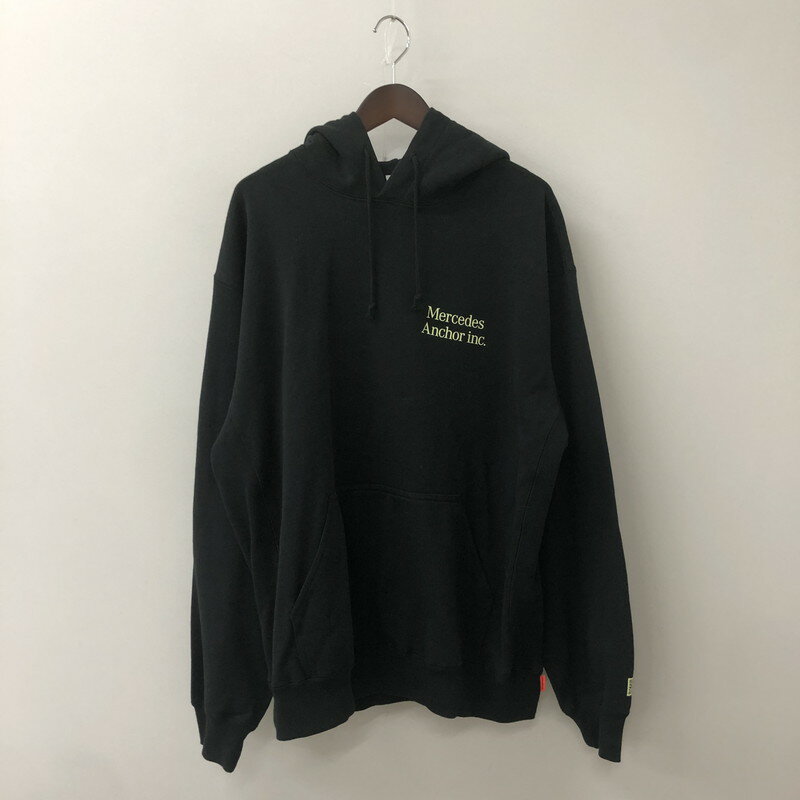 【中古品】【メンズ】 MERCEDES ANCHOR INC メルセデスアンカーインク GLOW LOGO HOODIE グロー ロゴ ..
