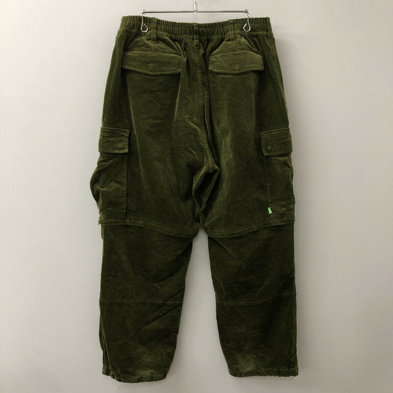 【中古品】【メンズ】 HUF ハフ 2WAY CORD 6-POCKET CORDUROY CARGO PANT 2ウェイ コード 6ポケット コーデュロイ カーゴパンツ ボトムス 153-250823-yo-30-tei サイズ：XL カラー：カーキ 万代Net店