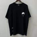 【中古品】【メンズ】 LIBERE リベーレ × NARUTO ナルト 別注 コラボ SASUKE S/S TEE サスケ ショートスリーブ Tシャツ トップス 半袖 147-250906-ts-18-tei サイズ:1 カラー:ブラック 万代Net店