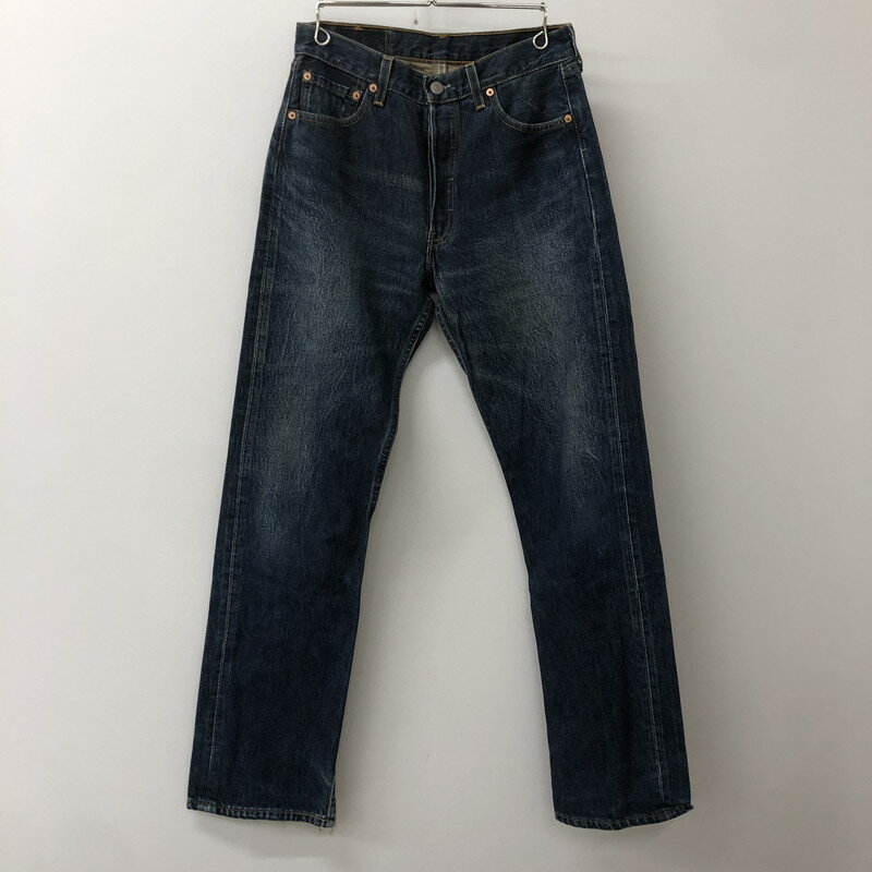 【現状渡し品】【メンズ】 Levi's リーバイス 501 DENIM PANTS デニム パンツ ボトムス ボタン裏553 USA製 156-250917-yo-23-tei サイズ：30 カラー：インディゴ 万代Net店(4)