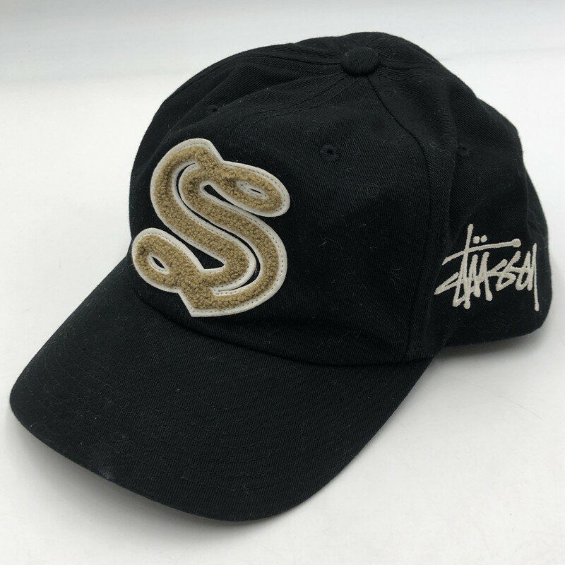 【中古品】【メンズ】 STUSSY ステューシー MID-DEPTH GOTHIC S SNAPBACK 1311187 ミッドデプス ゴシック S スナップバック キャップ 帽子 185-251115-yy-12-tei サイズ：F カラー：ブラック 万代Net店